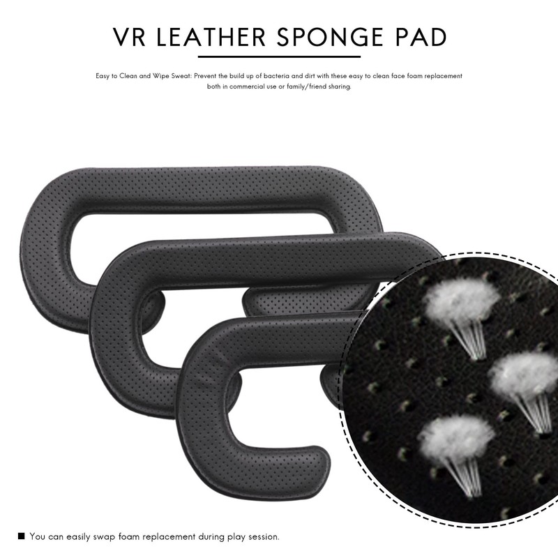 Peakloong for Cover Pu Leather,Foam for Headset VR Face Cushion