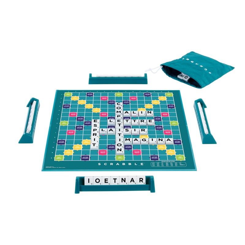 Mattel Games Scrabble Two in One French Version HWD44
