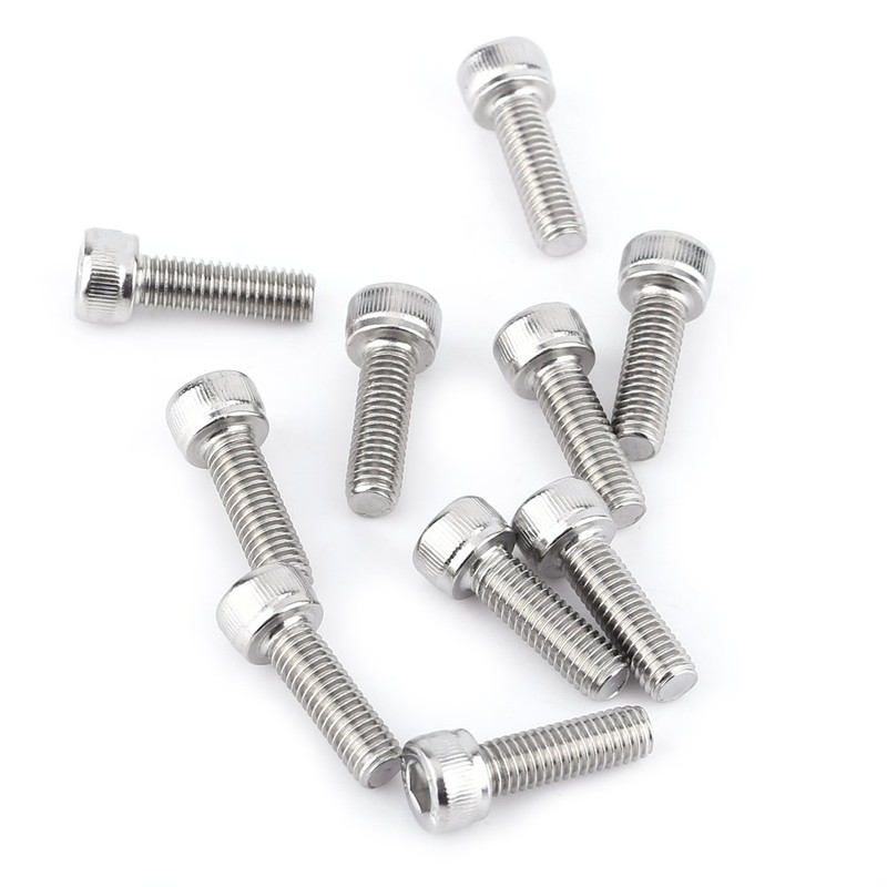 Bolts, 160pcs Stainless Steel SS304 Hex Socket M5 Screws Bolts