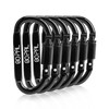 Go Pal GP03 Locking Carabiner, Stylish, Large Carabiner, Screw Lock,