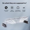 6 Pack Magnetic Air Vent Deflector, Adjustable Length