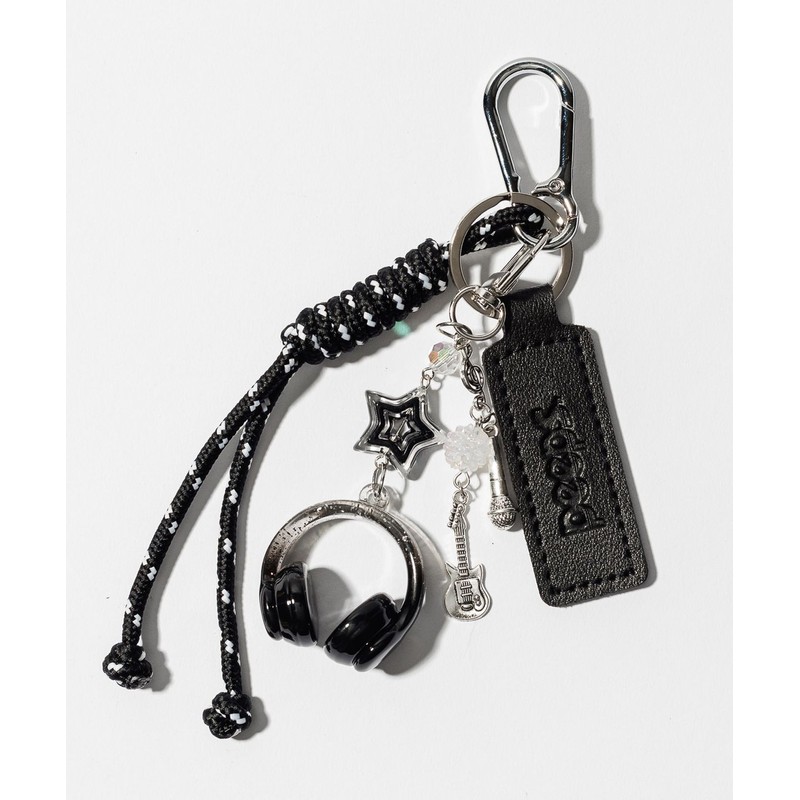 Pips Star Headphone Keyring