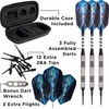 Viper Astro 80% Tungsten Soft Tip Darts with Storage/Travel Case,