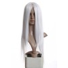 Prettyland Long Straight Middle Parted Heat-resistant Party Cosplay Wig dark-Grey