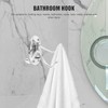 PRETYZOOM Kitchen Hook Chrome Coat Hooks Triple Coat Hook Category