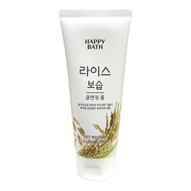 Happy Bath 해피바스 라이스 쌀 보습 클렌징폼 200ml 4개 Happy Bath Rice Moisturizing Cleansing Foam 200ml 4 pieces