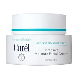Curél Intensive Face Moisturizer Cream, Hydrating Face Lotion for Dry to Very Dry Sensitive Skin, For Women and Men, Anti-Aging Fragrance-Free Anti-Wr