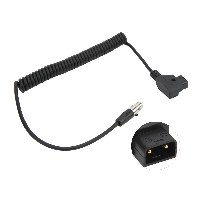 D TAP Male to 4 Pin Mini XLR Adapter Power