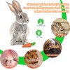 NathrBTV Rabbit Chew Toy Set, Pet Toy for Guinea Pig