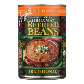 Amys Amy's Beans Refried Low Sodium Traditional 15.4 oz (Pack of 3)