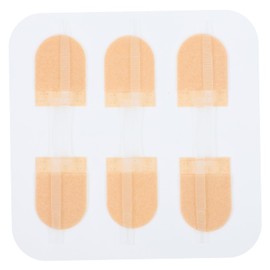 minkissy 3Pcs Flexible Bandage Strips for Closure Skin Tone Zip Style Quick Healing Care Supply for Outdoor Use