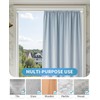 Emlaoe White Shower Curtain Rod 34-96 Inches(2.8-8ft) Adjustable Shower Rod