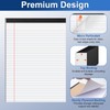 sitarcmin Legal Pads A4, 5 Pack White Notepads A4 30