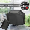 Weatherproof Grill Cover, Weatherproof Gas Grill Cover, Rainproof (145 x