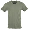 Gildan Men's V-Neck T-Shirts, Multipack, Style G1103, Black/Sport Grey/Charcoal/Military Green