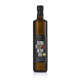 Organic Extra Virgin Olive Oil – Extra Peaceful Cold Pressed Mediterranean Olive Oil – Fair Trade, Non GMO, Kosher EVOO Cooking Oil – Top 100 Olive Oils in the World, 25.3oz