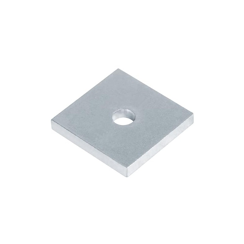 heneng 10 Pcs Square Plate Washers, 3/8"(ID) x 2" x