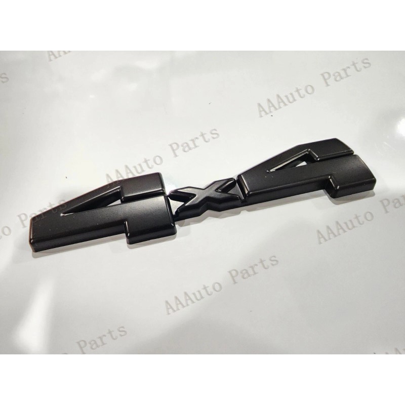 Toyota 1PC 4X4 4 X 4 Matte BLACKOUT EMBLEM BADGE