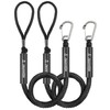 Bungee Boat Dock Line con clip in acciaio inox 316,
