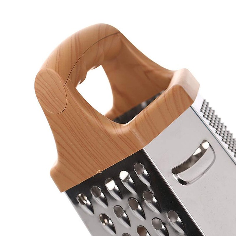 Square Grater Vegetable Slicer Stainless Steel 6 Grating Surfaces Multi
