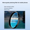 52mm Clip-On Cpl Phone Camera Lens Filter Kit, Circular Polarizer，Phone