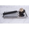 RSVP International Cleaning Collection Stainless Steel Sink Tray, 9.75x4.75x0.75"