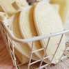 Pack of 2 Premium Biodegradable Natural Loofah Sponge Exfoliating Body