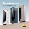 SHANLING UA4 Portable USB DAC/AMP Headphone Amplifier,Support MQA 16X,768kHz DSD512,High