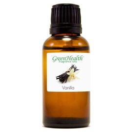 1 fl oz Vanilla Fragrance Oil (Glass Bottle w/Euro Dropper) - GreenHealth