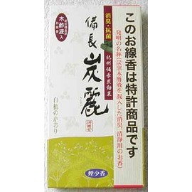 For protection against pollen allergies, as well as deodorizing patents, charcoal incense, binchotan charcoal, beautiful sandalwood scent (smoke, incense type)