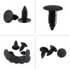 Rivet Fastener Plastic Rivet Fastener 50 Pieces Car Bumper Plastic
