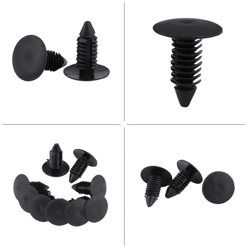 Rivet Fastener Plastic Rivet Fastener 50 Pieces Car Bumper Plastic