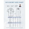EA'S SECRET Short Sleeve and Long Pants Pajamas for Men