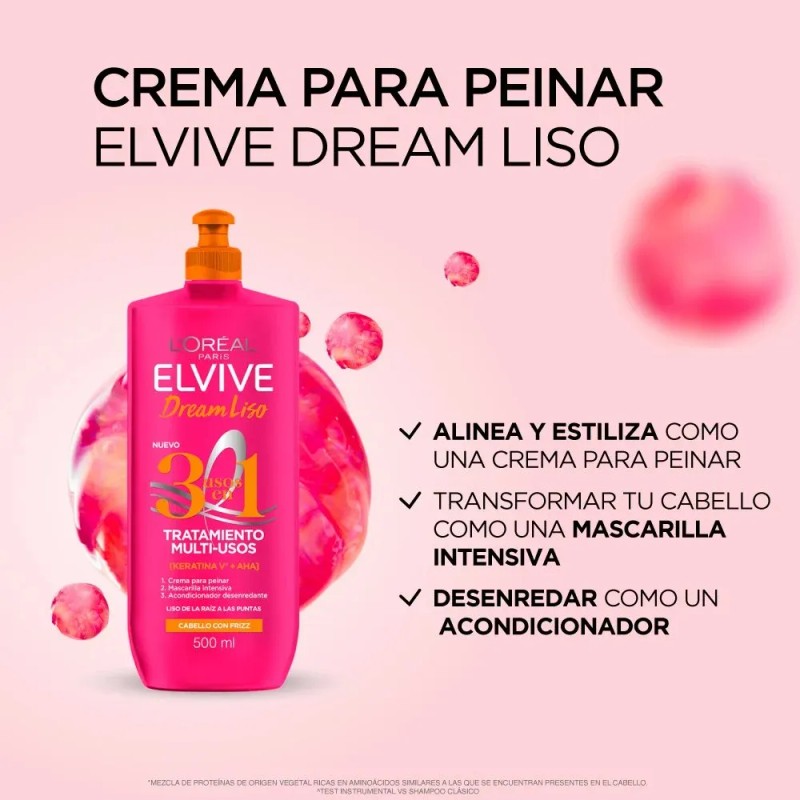 Tratamiento Multi-usos 3 Usos En 1 Dream Liso
