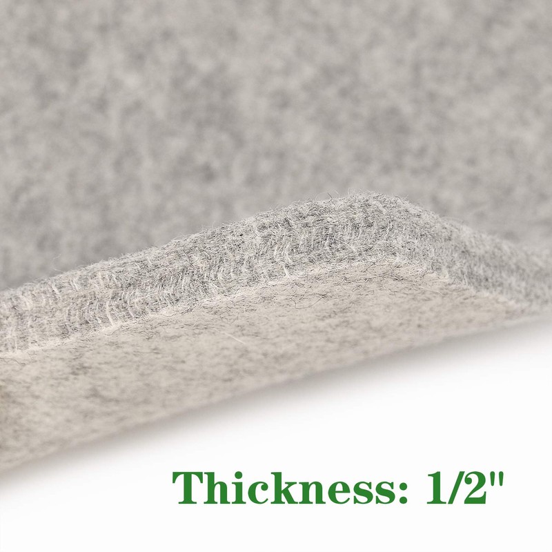 17''x13.5'' Wool Pressing Mat for Quilting, 100% Wool from New