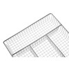 Chrome Small Cutlery Tray 21.5 X 30.5 X 3.5cm H