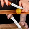 NXPpiULeh 4 PCS Paring Knives Set Professional Peeling Knife Stainless
