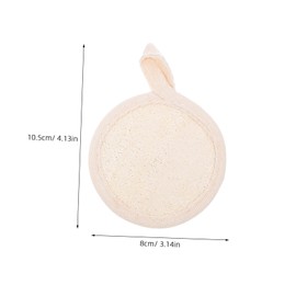 Healeved Natural Loofah Wipes Pack Bathing Shower Loofah Sponge Exfoliating Body Scrubber for Relaxing Bath