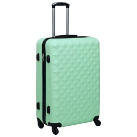 Mint ABS Hardcase Trolley Suitcasecolor: Green Color