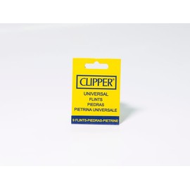 Clipper Universal Flints - Pack of 2, 9 Flints per Packet - Reliable Ignition for Lighters and More!
