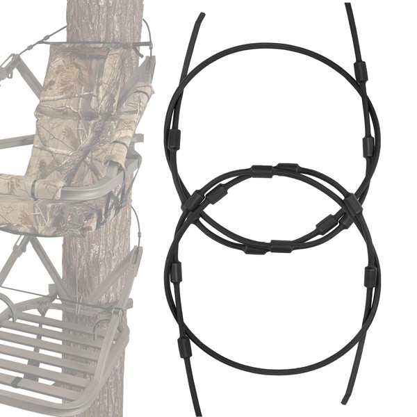 Dimakung Dimakung Climbing Tree Stand Replacement Cables for Summit Climber,