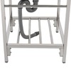 Single Basin Sink, 29.5Inch Height Kitchen Sink with Stand &