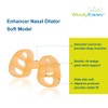 WoodyKnows WoodyKnows Enhancer Nasal Dilator, Model 2024 Soft, More Comfortable to wear, Improves Sports Airflow, Nasal Congestion aid (XS 4Pack)