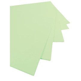 A4 Light Green Card Paper Printer - 160gsm 40 Sheets - Coloured Green Craft Card - Suitable for Craft, Printing, Copying, Photocopiers