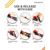Strapinno Retractable Ratchet Straps - 1 in x 15 ft