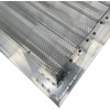 Byson 8"x 8" Aluminum Gable Vent - Anodized Aluminum Louvered