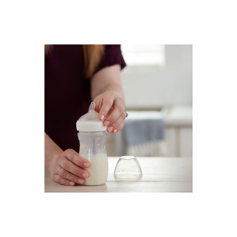 NUK Simply - Biberones naturales con set de regalo SafeTemp