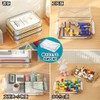 Charmoon A4 Clear Document Storage Case with Lid Handle Waterproof