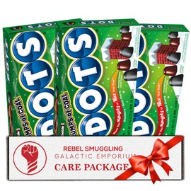 Candy Lumps of Coal 3 Pack Bulk Christmas Candies by Rebel Smuggling Galactic Emporium