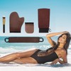 Boao 5 Pieces Self Tanning Mitt Applicator Kit, Includes Tanning